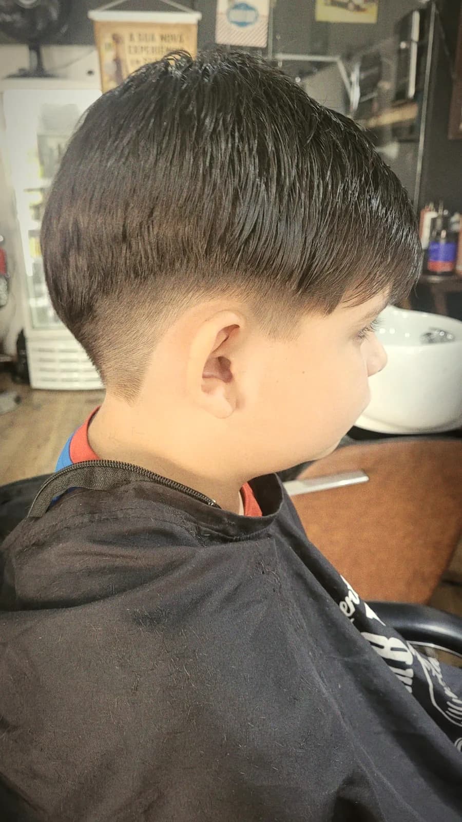 Corte feito por Raul