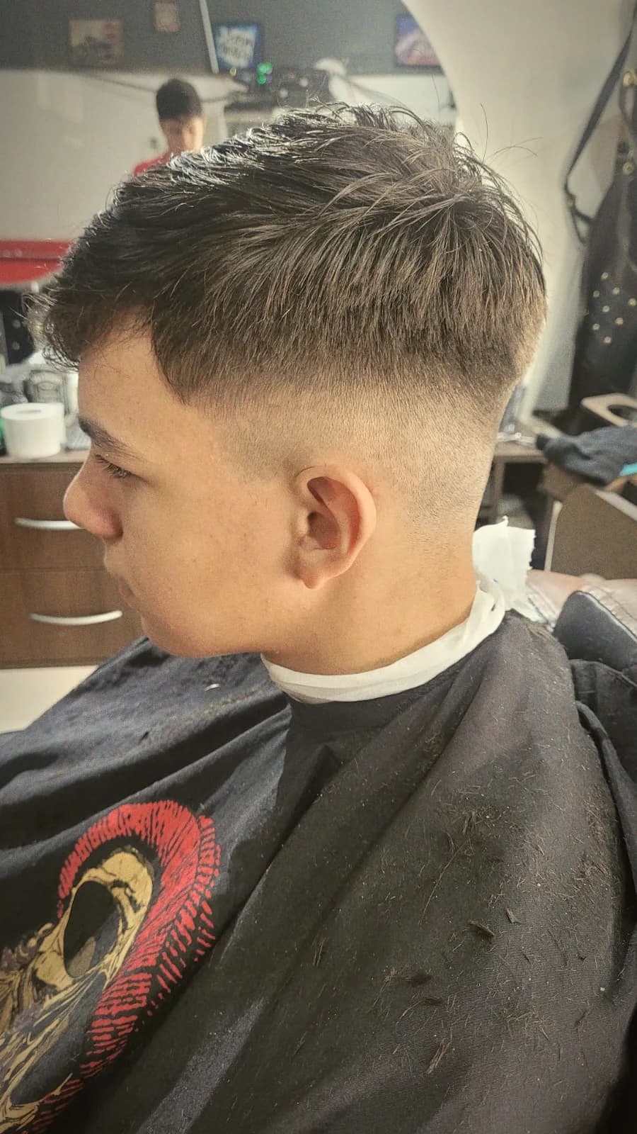 Corte feito por Raul