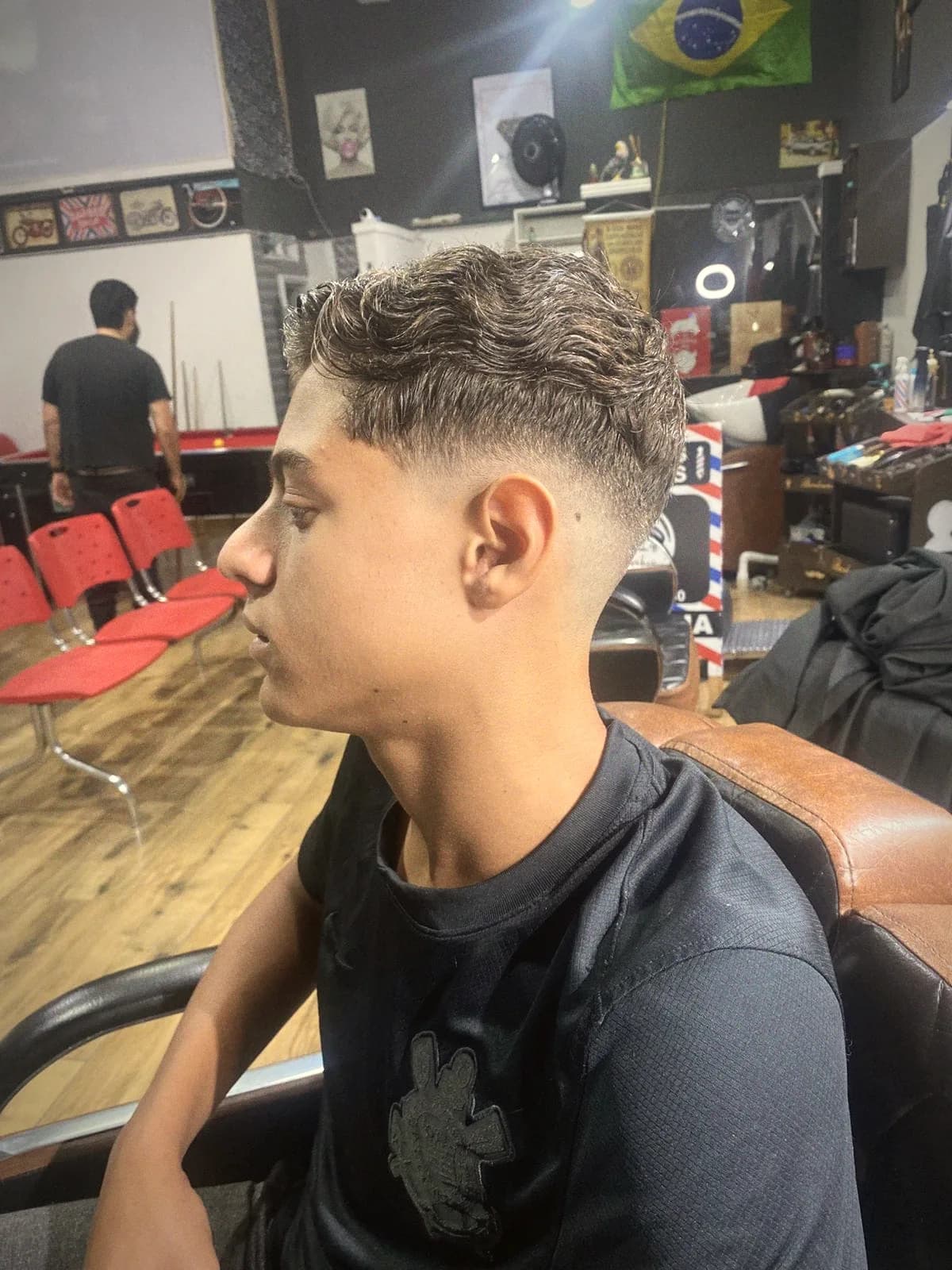 Corte feito por Raul