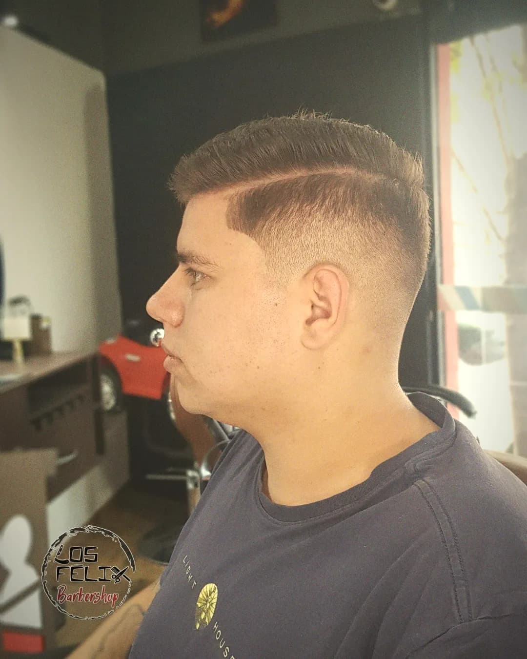 Corte feito por Raul