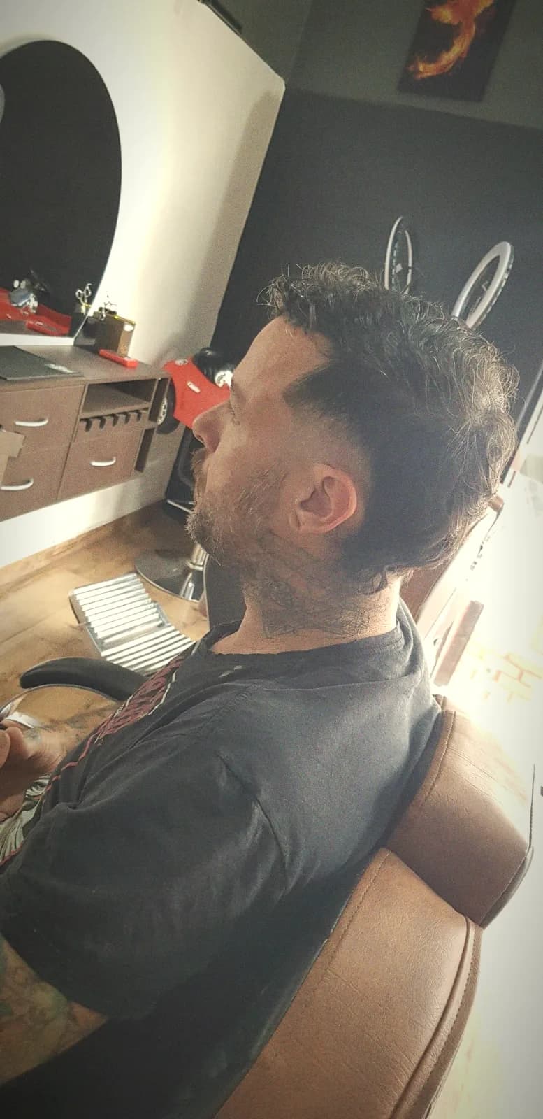 Corte feito por Raul