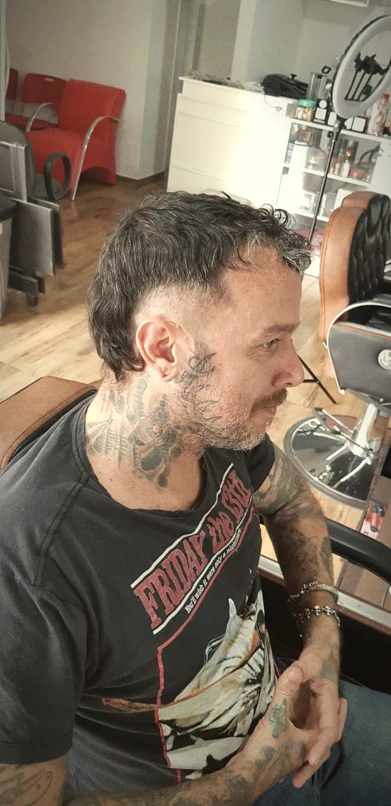 Corte feito por Raul