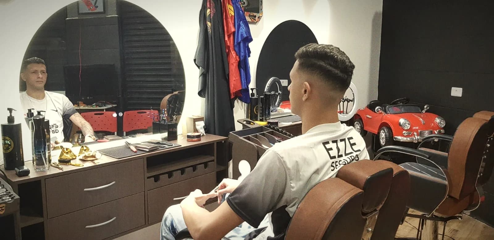 Corte feito por Raul
