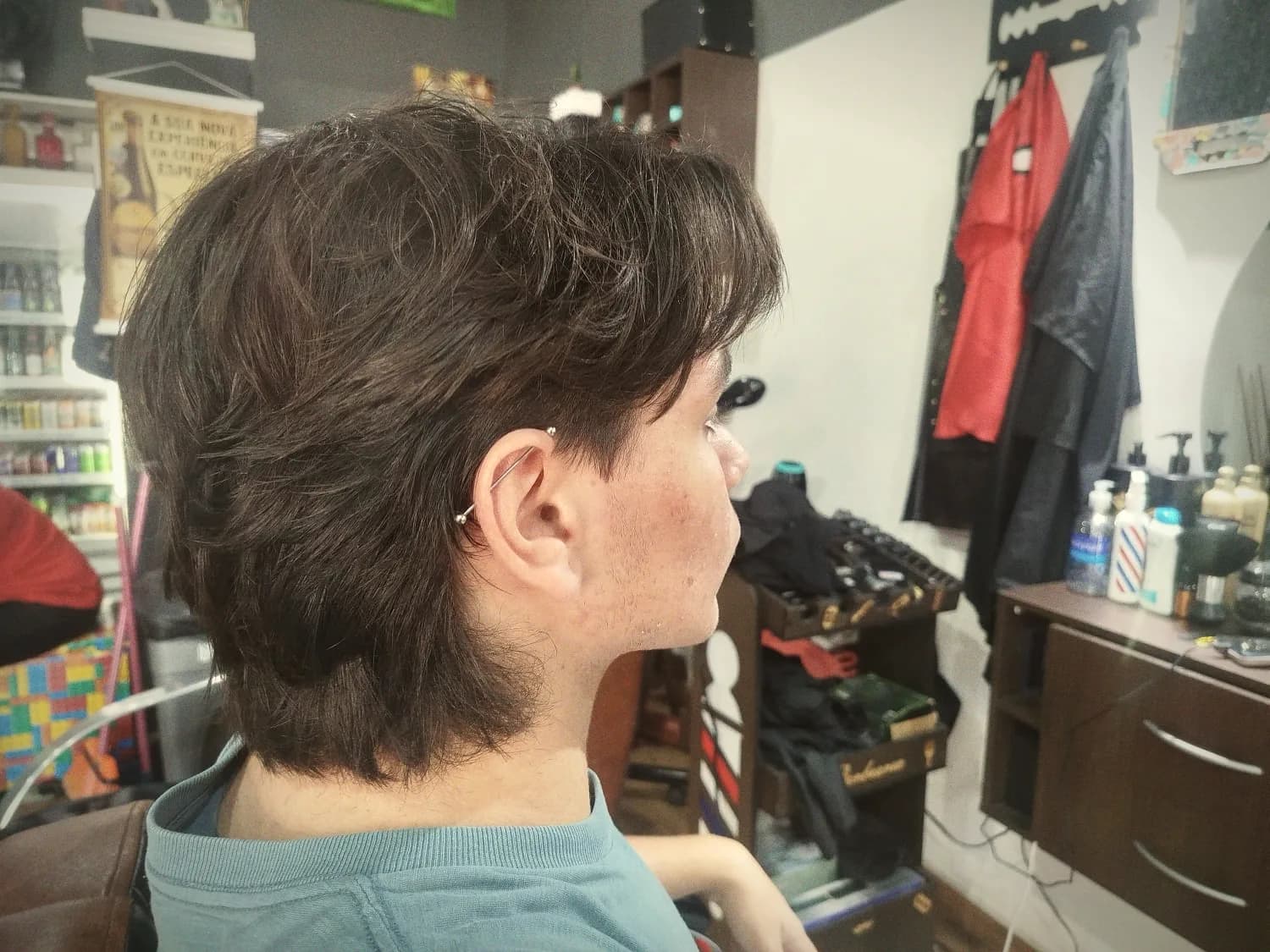 Corte feito por Vitor