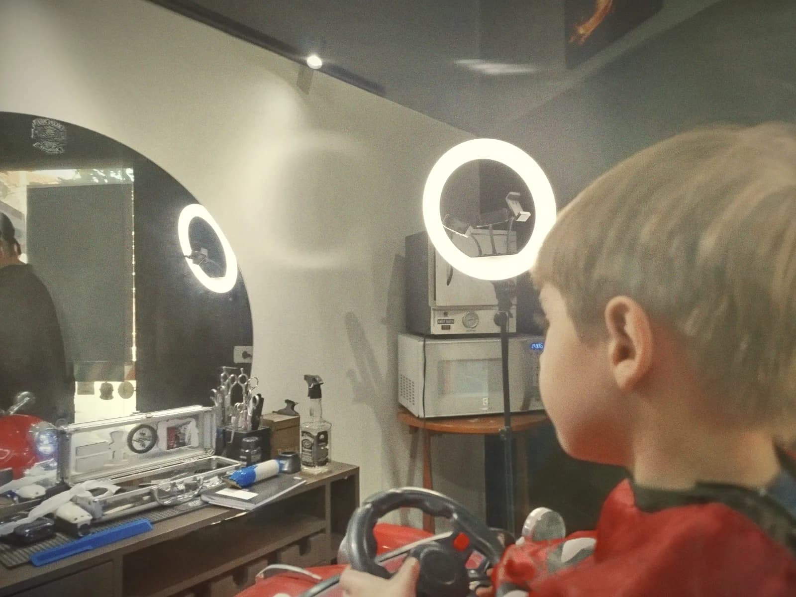 Corte feito por Vitor