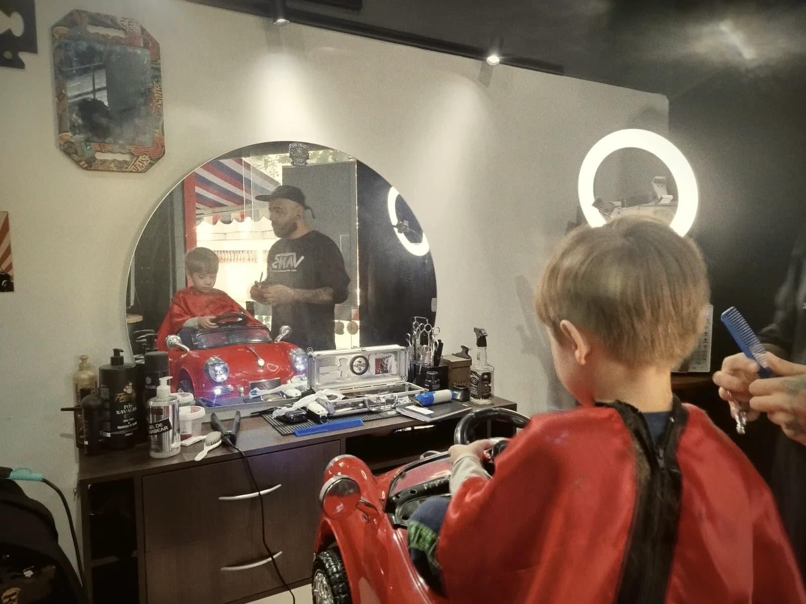 Corte feito por Vitor