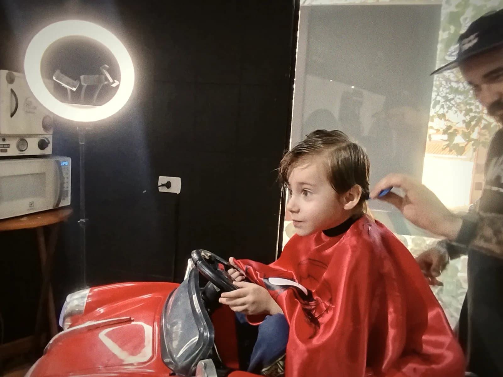 Corte feito por Vitor