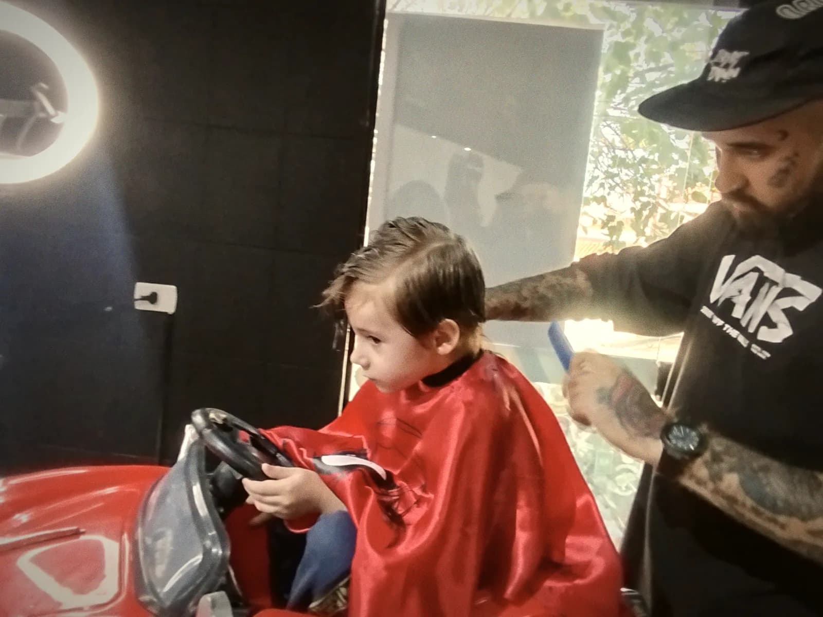 Corte feito por Vitor