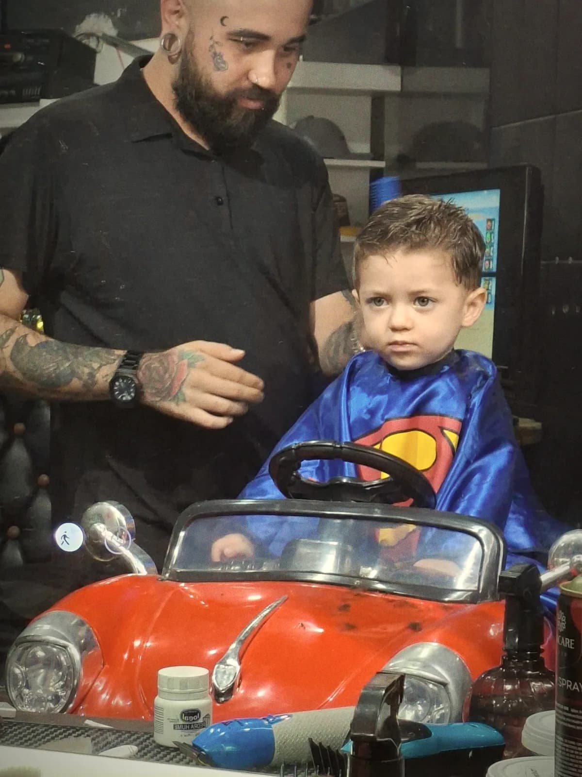 Corte feito por Vitor
