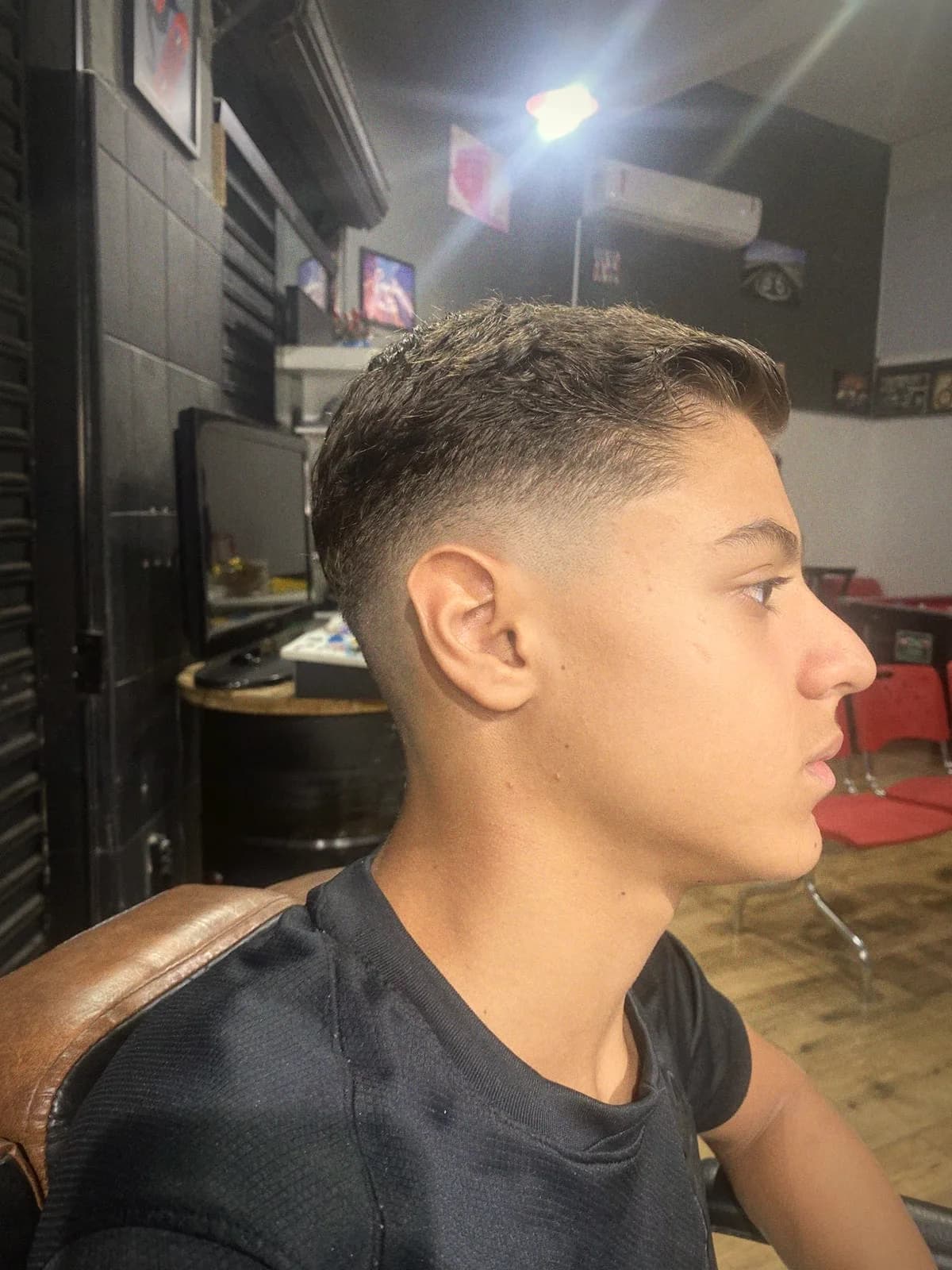 Corte feito por Vitor