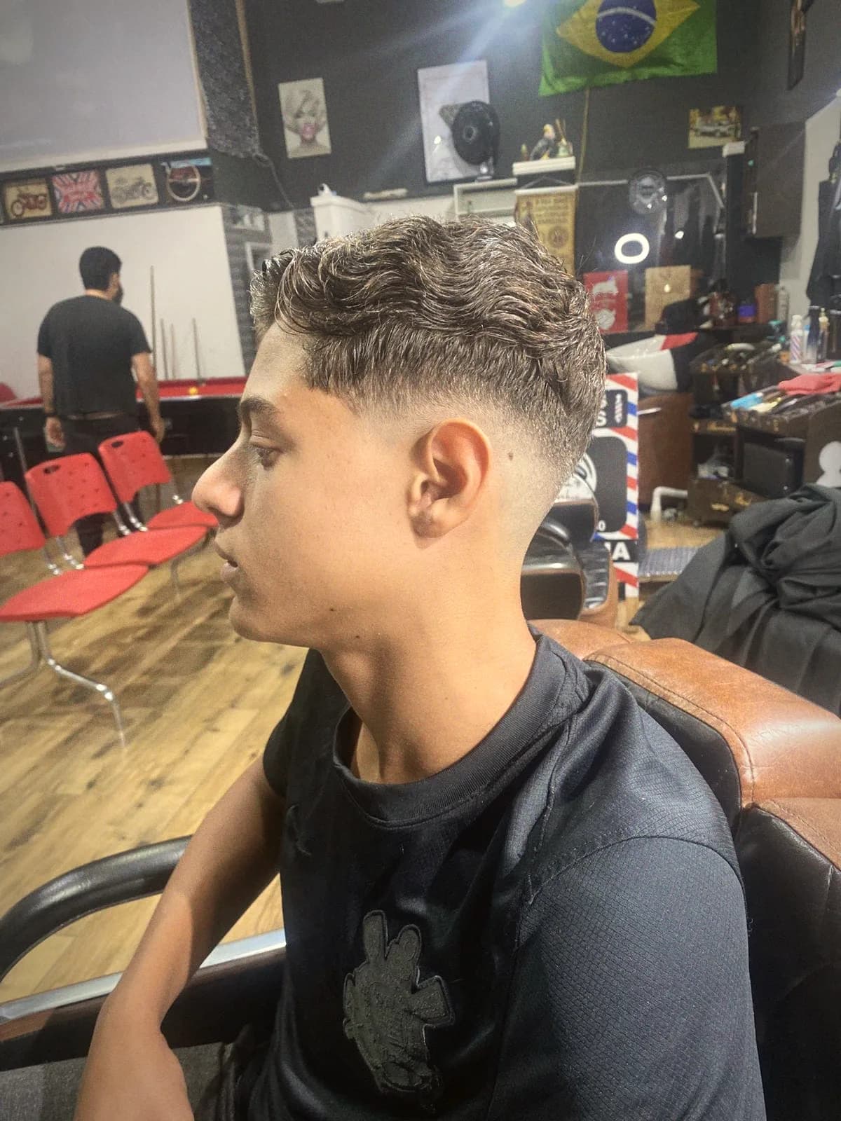 Corte feito por Vitor