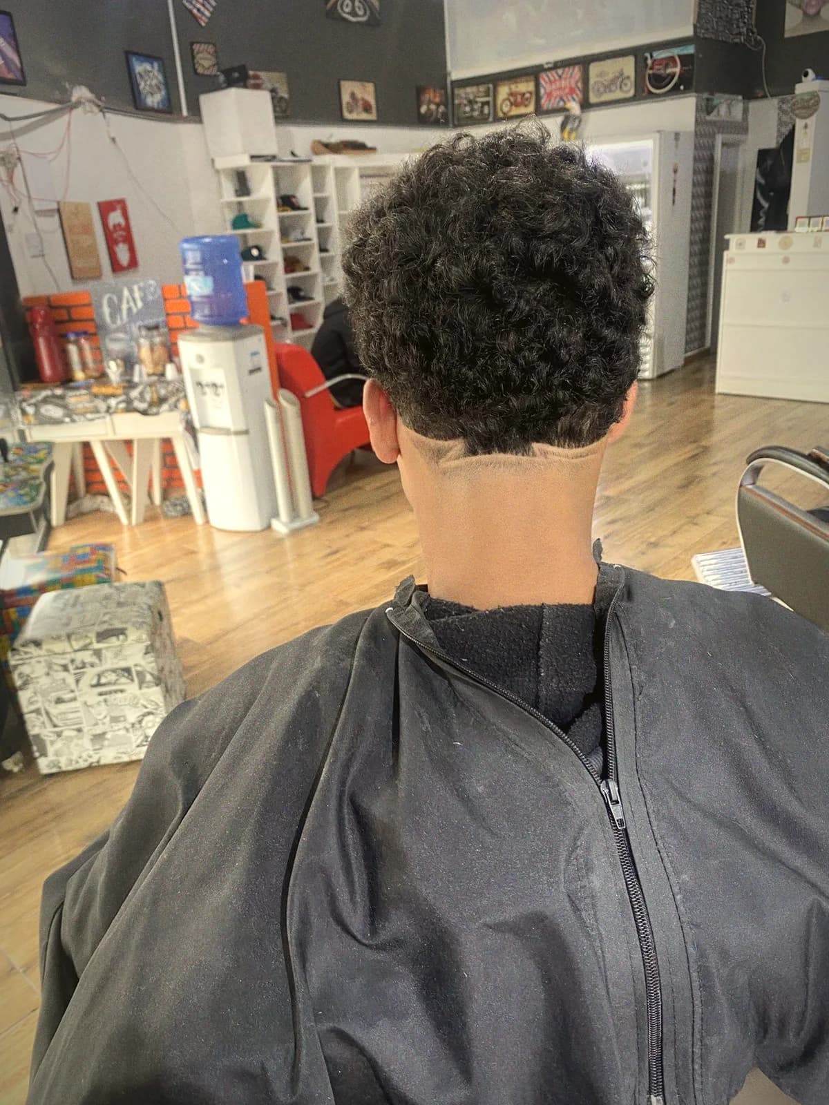 Corte feito por Vitor